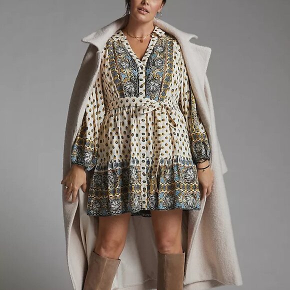 Anthropologie Dresses & Skirts - Anthropologie Floral Mini Dress